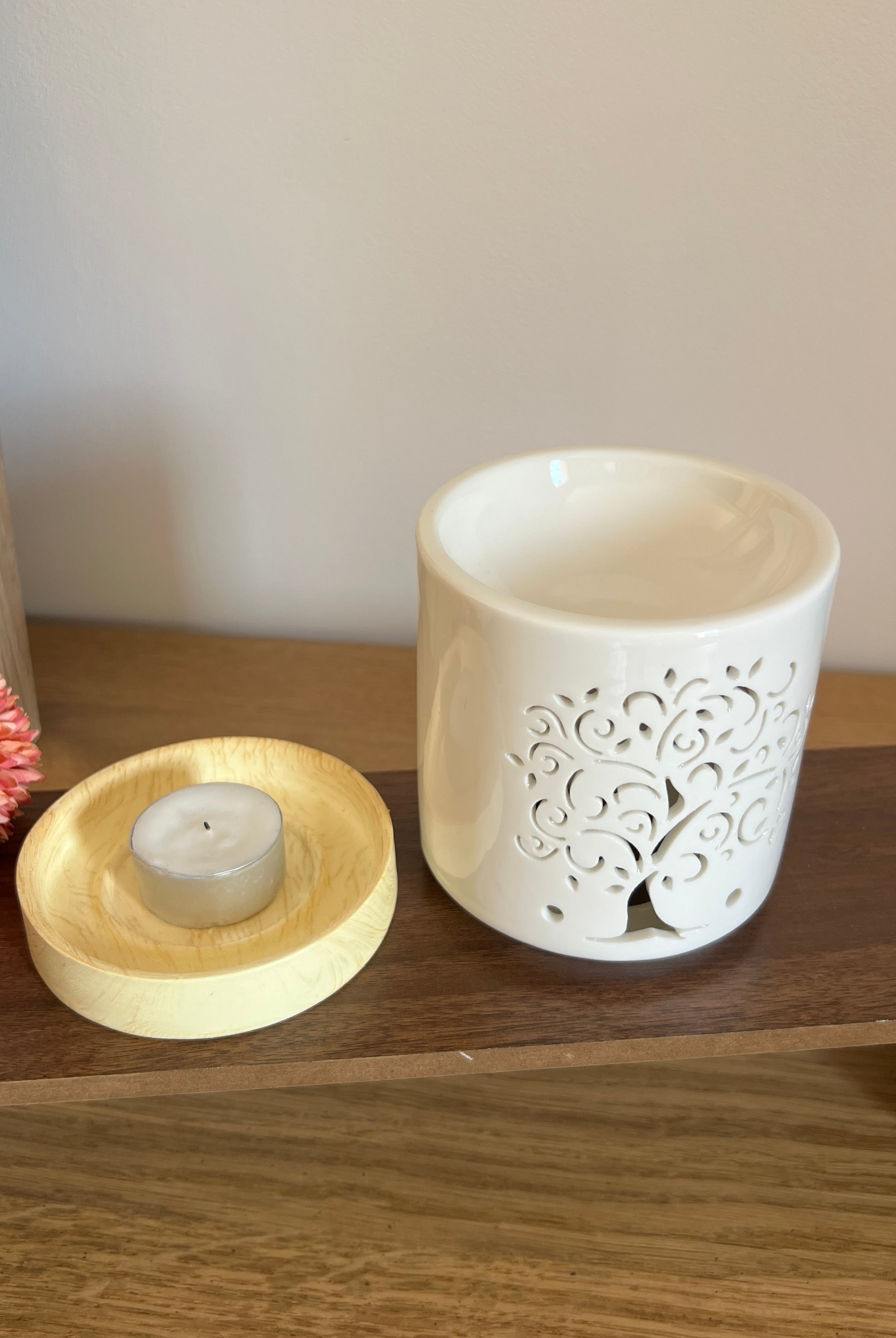 objet pour bruler la cire parfumée
