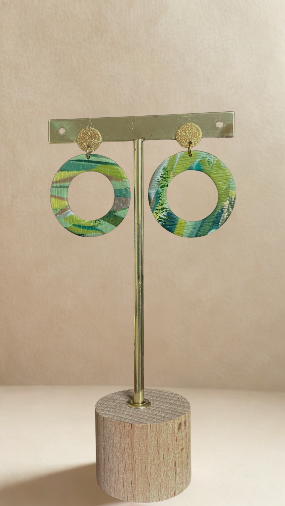 Boucles d'oreilles Isadora - coloris noir