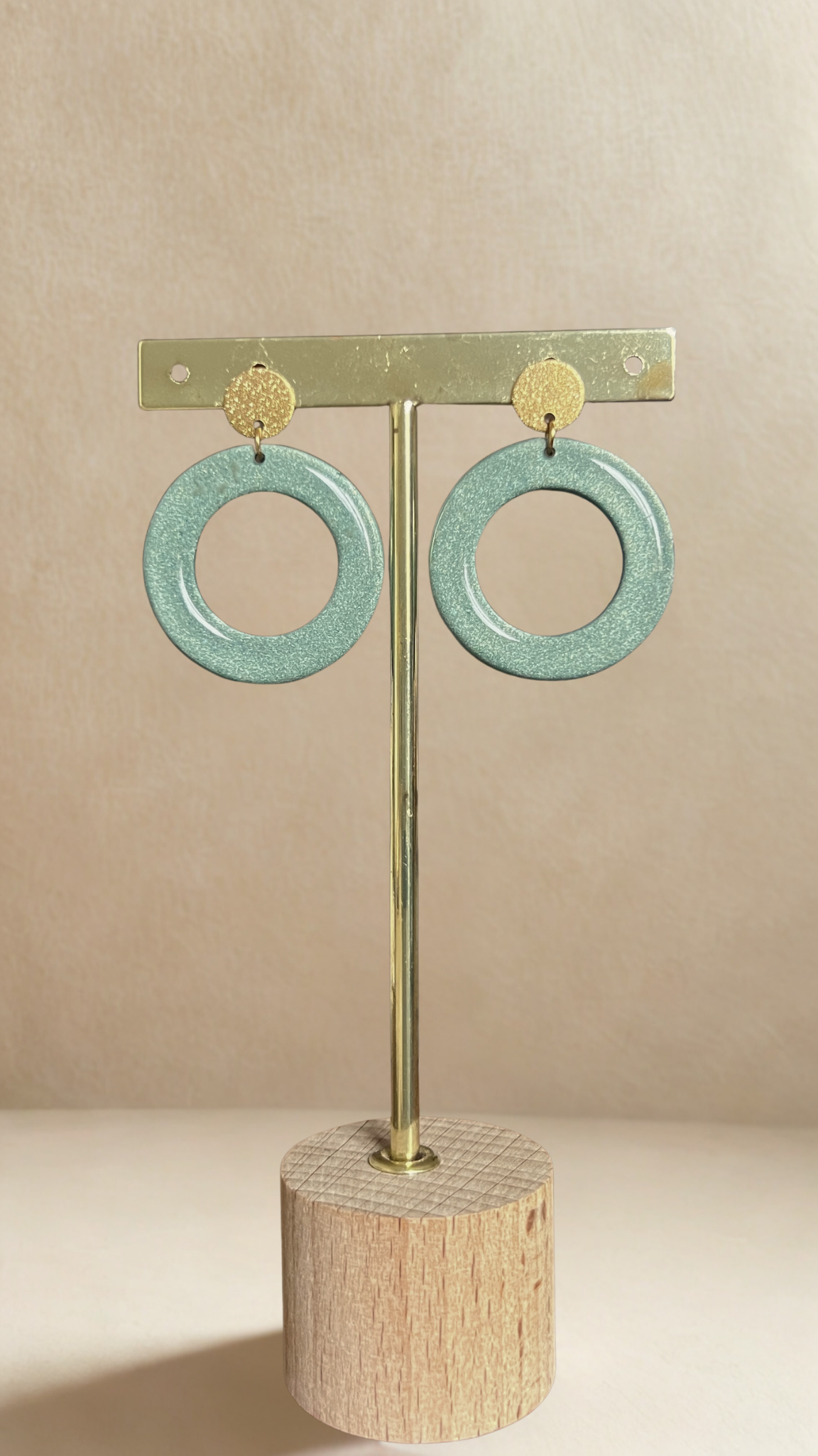 Boucles d'oreilles Isadora - coloris noir