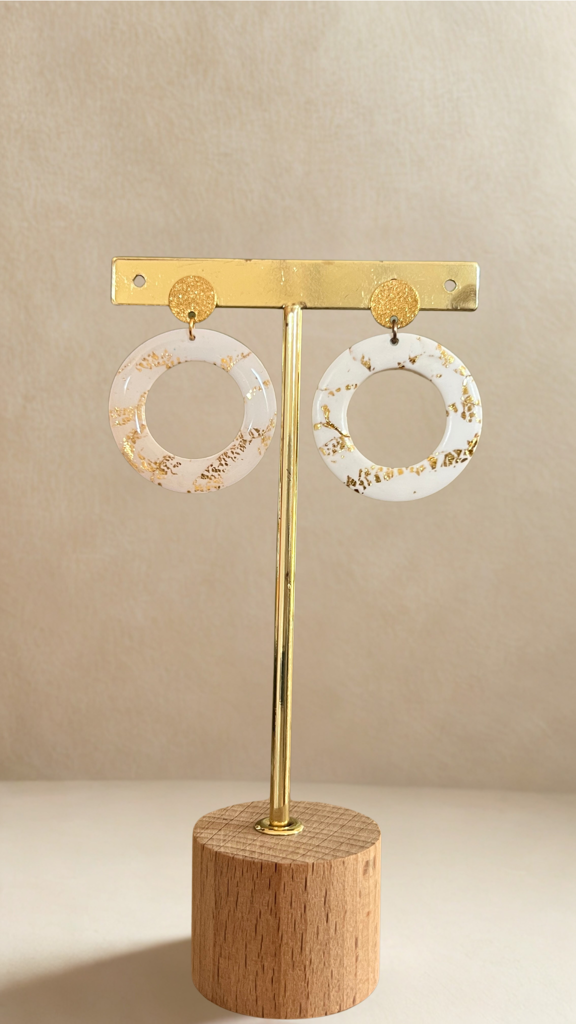 Boucles d'oreilles Isadora - coloris noir