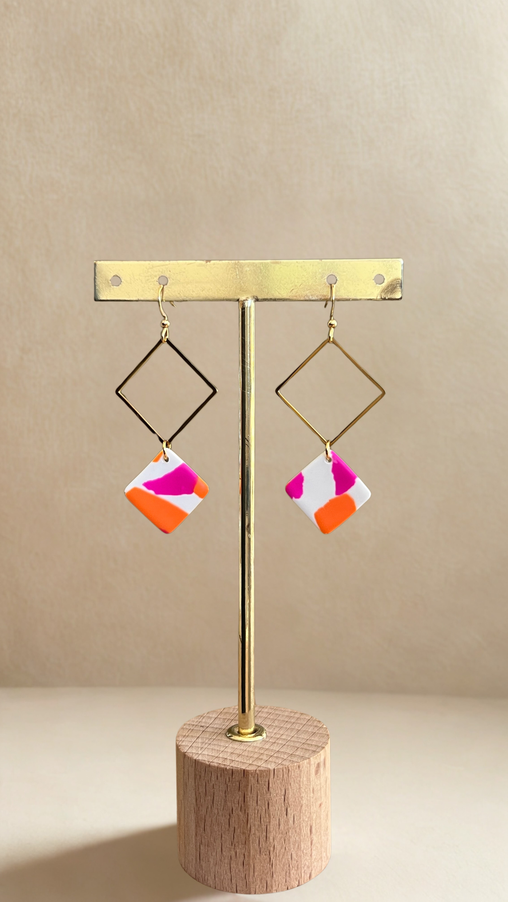 Boucles d’oreilles Clarisse – coloris andalouse
