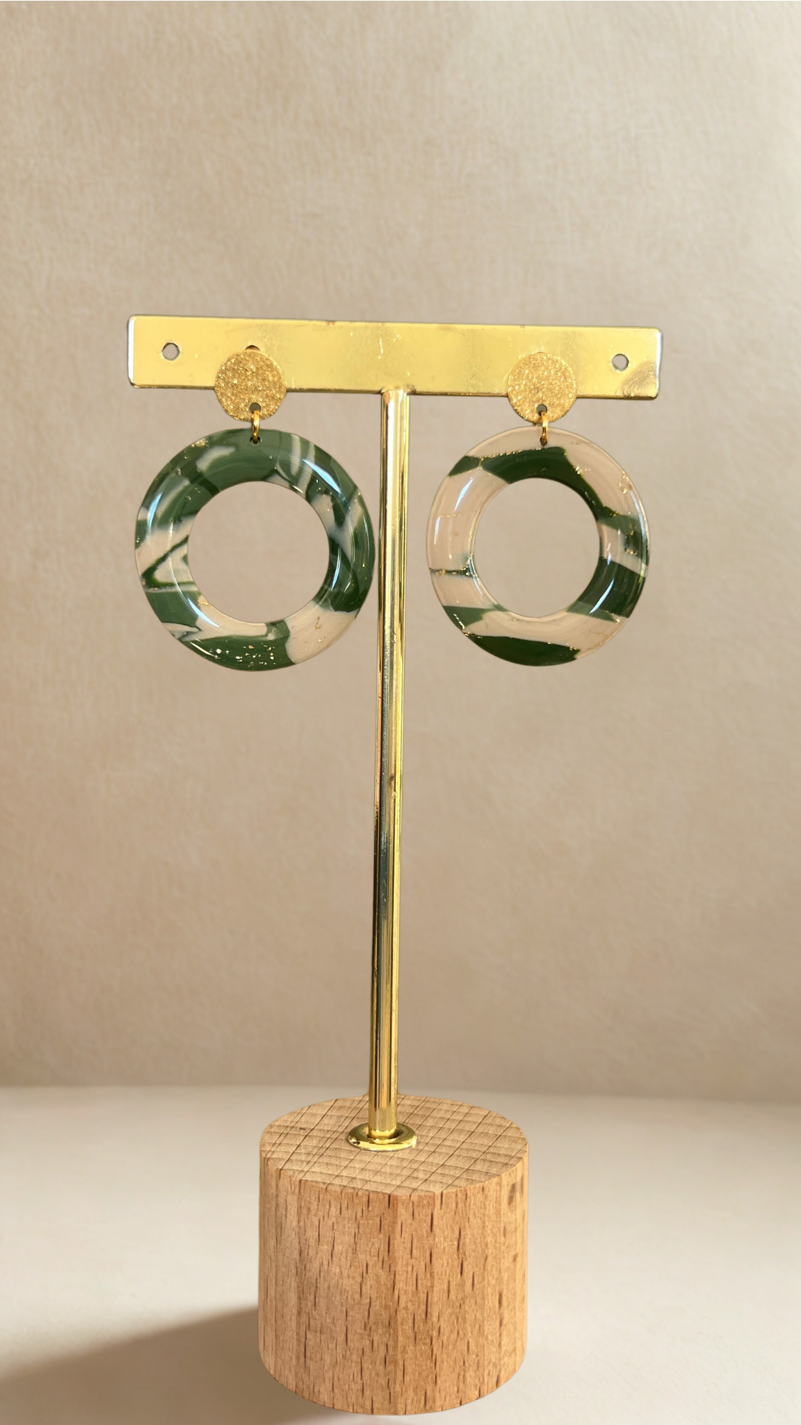 Boucles d'oreilles Isadora - coloris noir