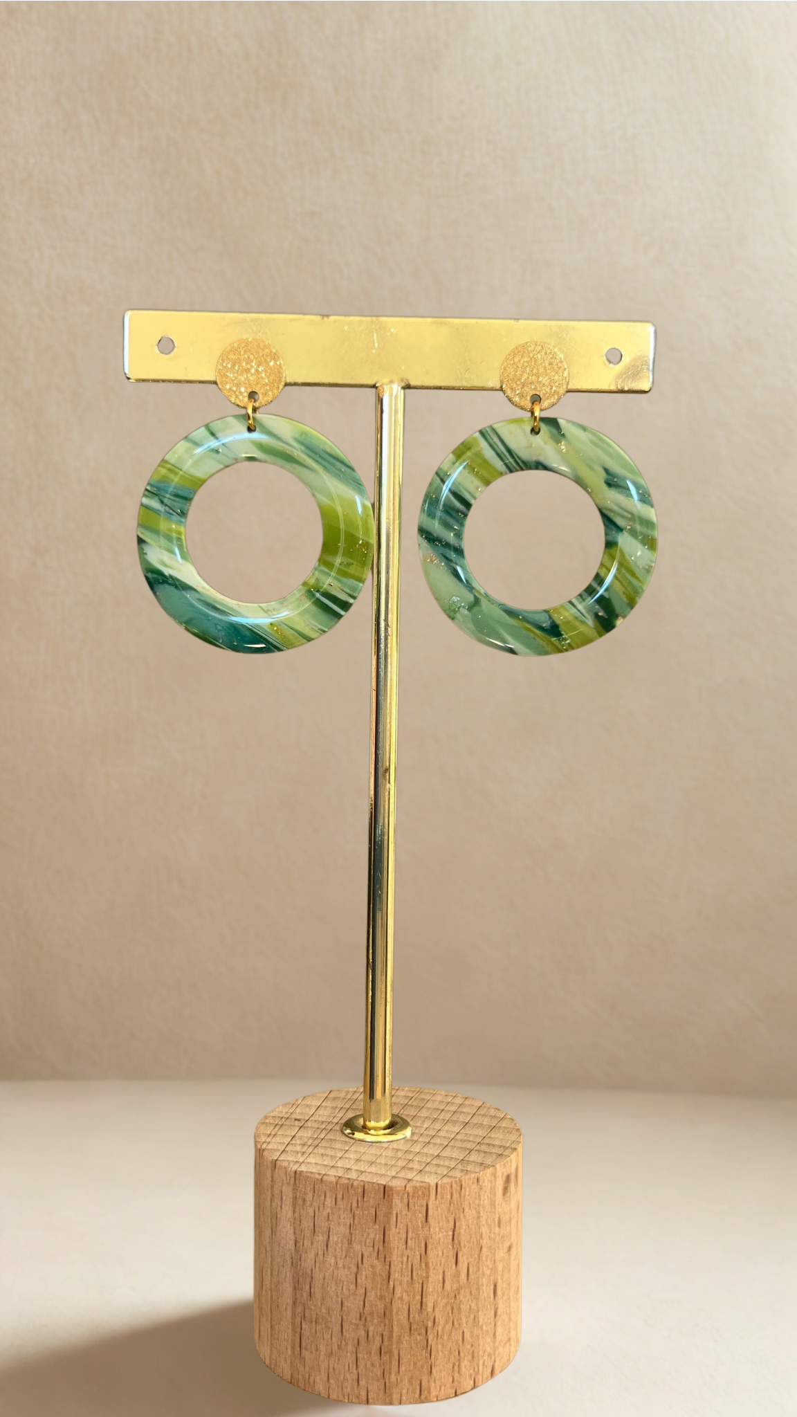 Boucles d'oreilles Isadora - coloris noir