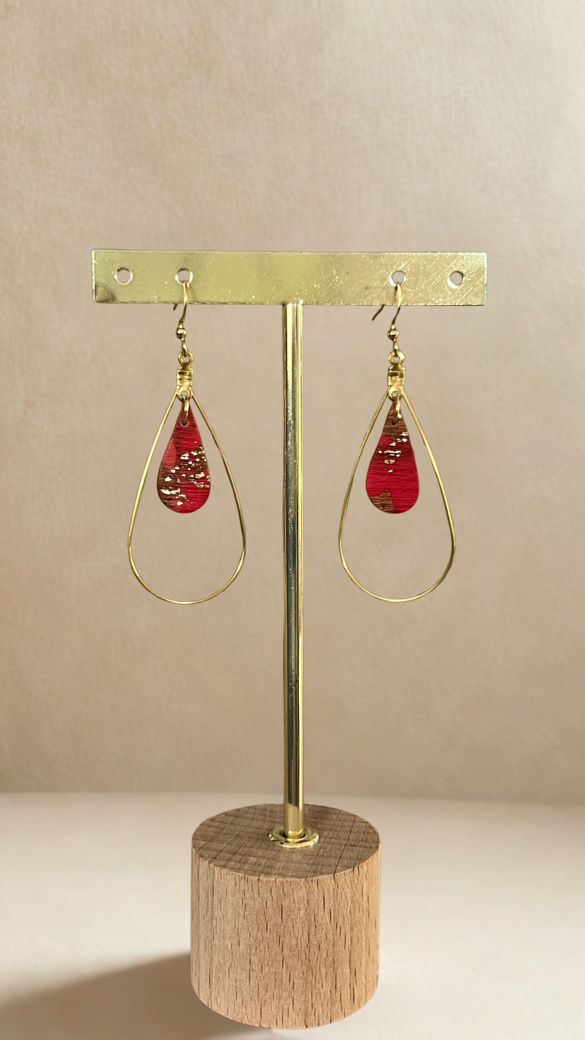 Boucles d'oreilles gouttes Aimée