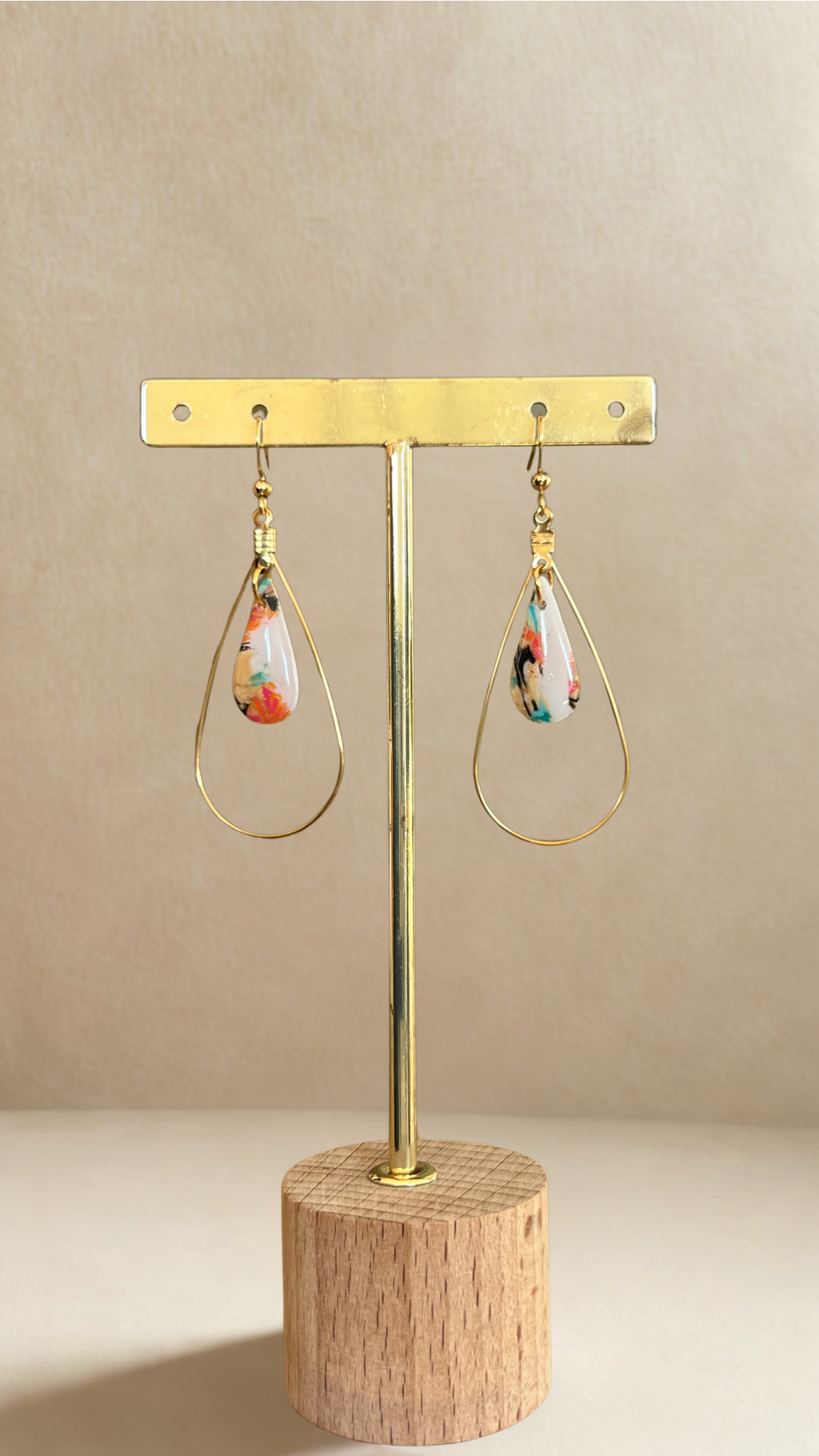 Boucles d'oreilles gouttes Aimée