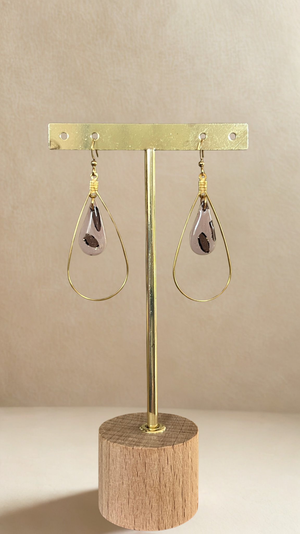 Boucles d'oreilles gouttes Aimée