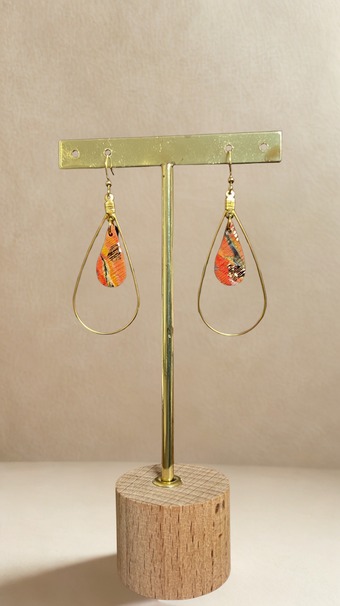 Boucles d'oreilles gouttes Aimée