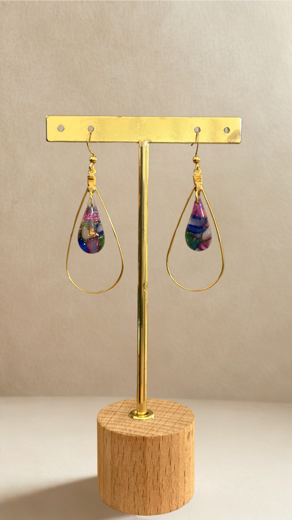 Boucles d'oreilles gouttes Aimée