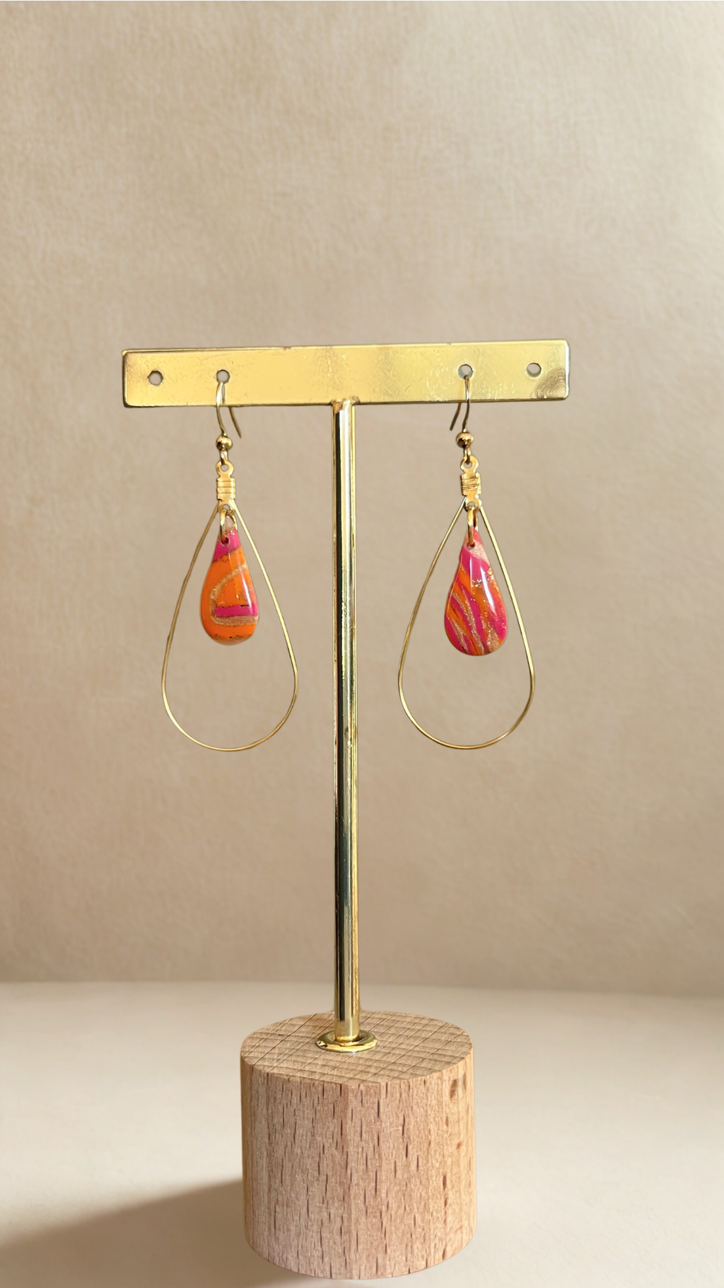 Boucles d'oreilles gouttes Aimée