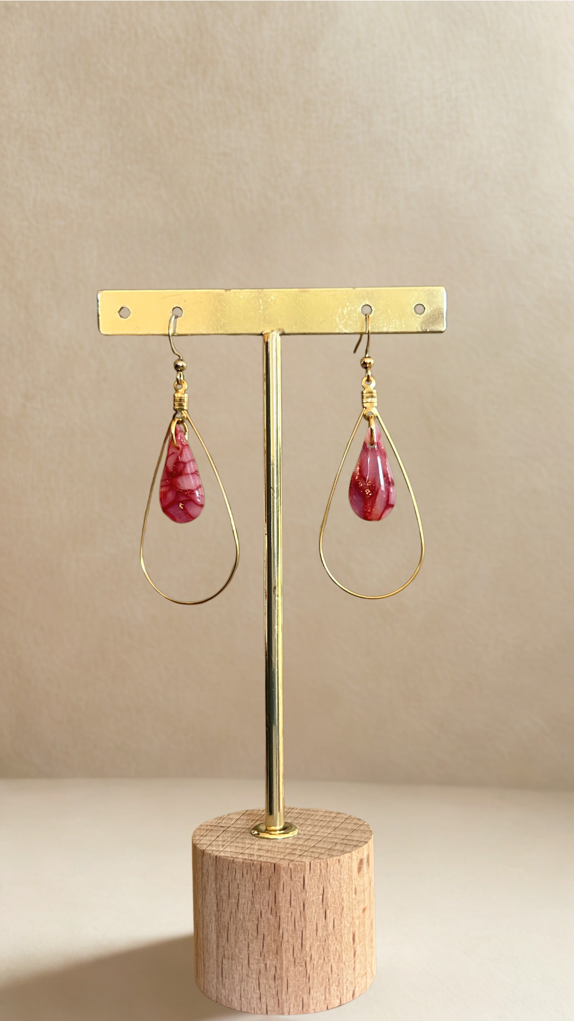 Boucles d'oreilles gouttes Aimée
