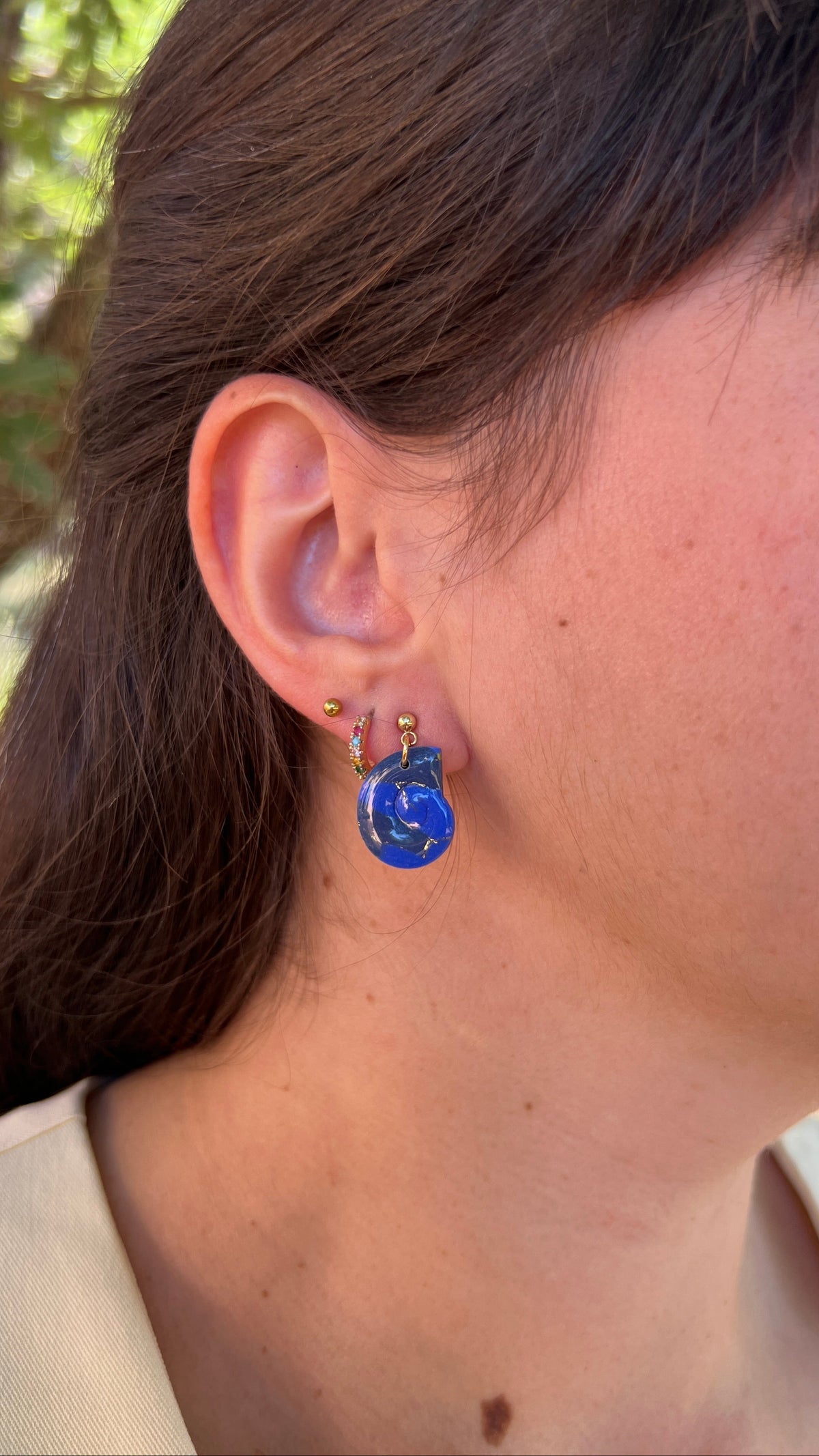 Boucles d'oreilles Néréa