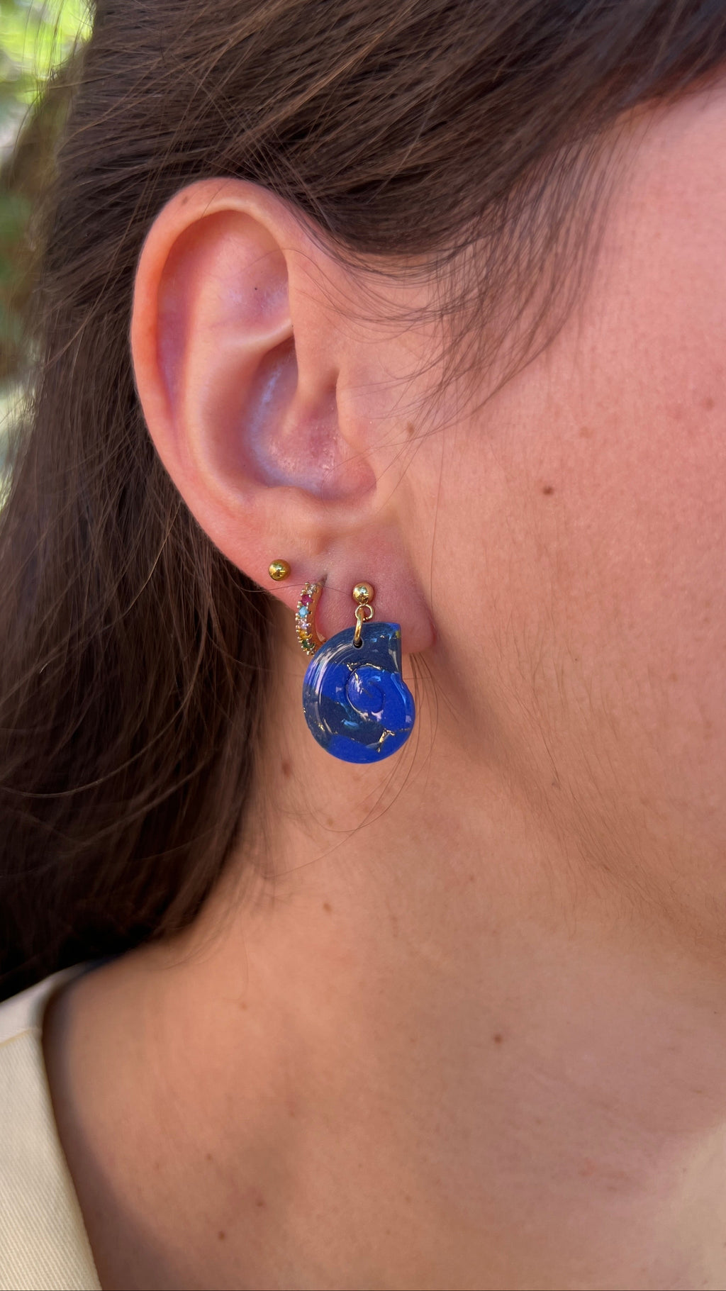 Boucles d'oreilles Néréa