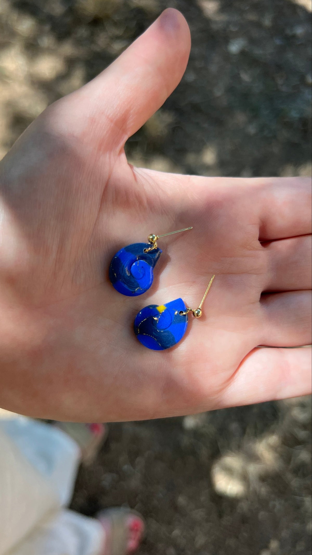 Boucles d'oreilles Néréa