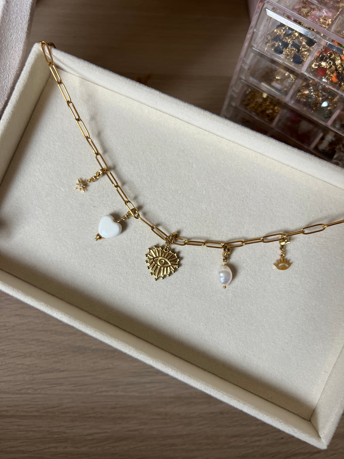 Chaînes en acier inoxydable – Base de ton collier à charms