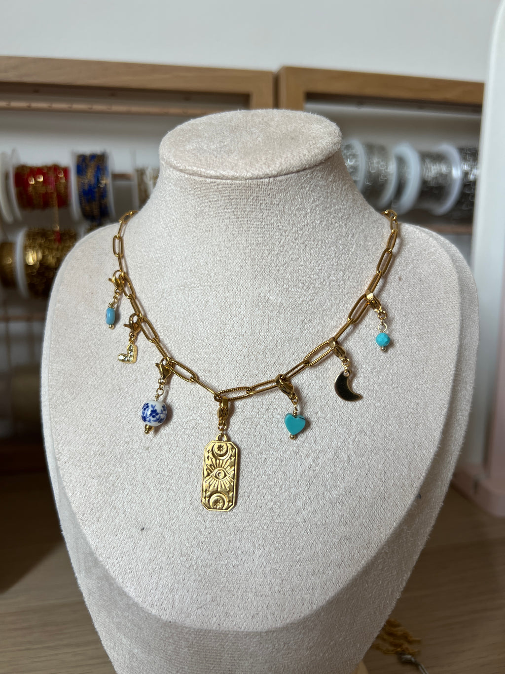 Chaînes en acier inoxydable – Base de ton collier à charms