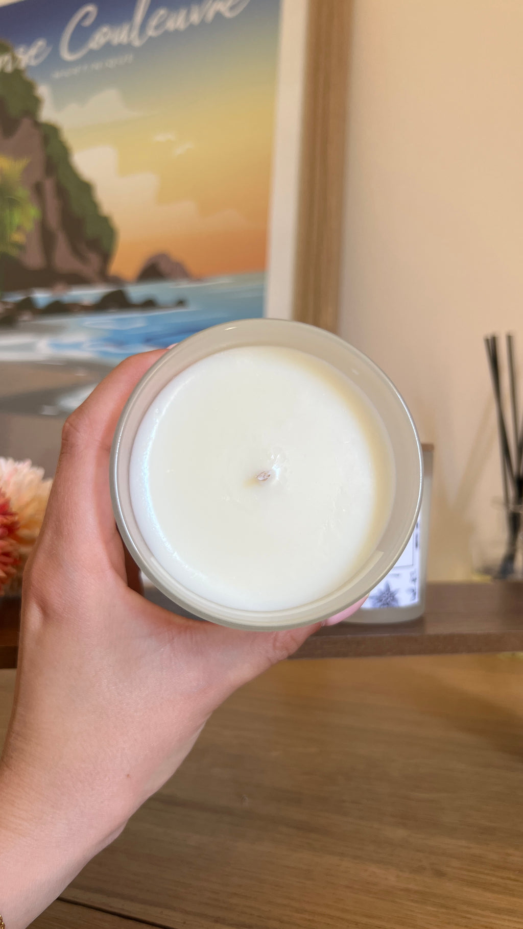 Bougie parfumée 220g – L’heure dorée