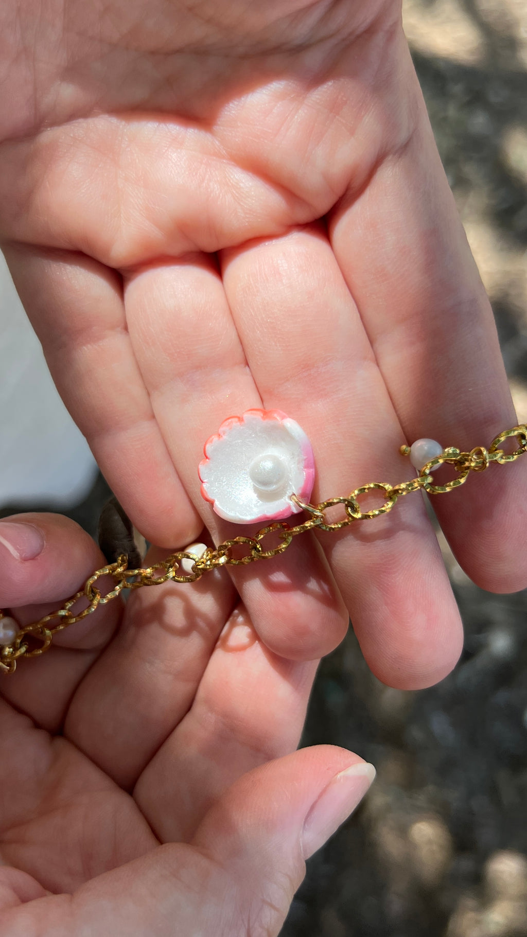 Collier à charms – Étoile de mer, noix de coco & coquillage