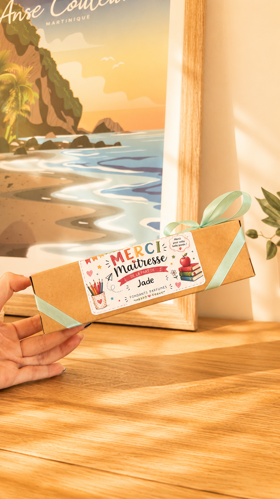 Idée cadeau personnalisée pour nounou, maîtresse ou ATSEM
