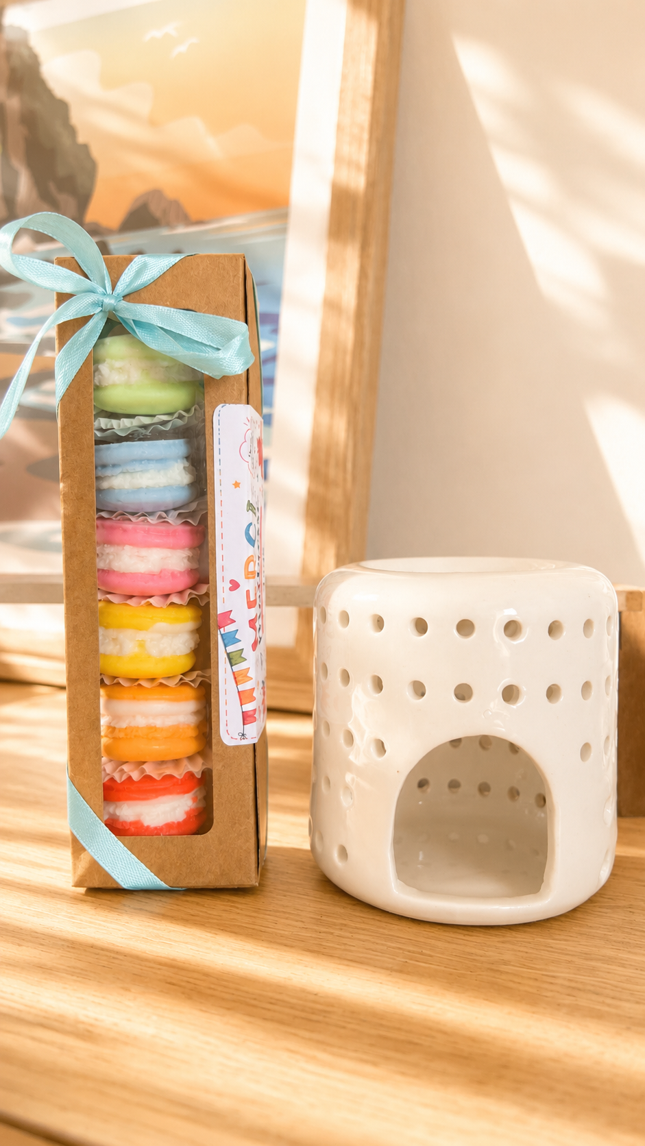 Cadeau artisanal pour maîtresse avec prénom de l'enfant