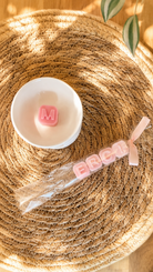 Cadeau personnalisé pour maîtresse avec fondants parfumés artisanaux