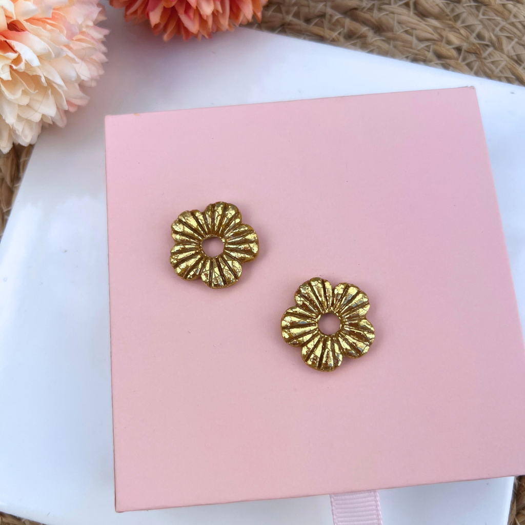 Pampilles Fleur Lora – pampille interchangeable coloris doré