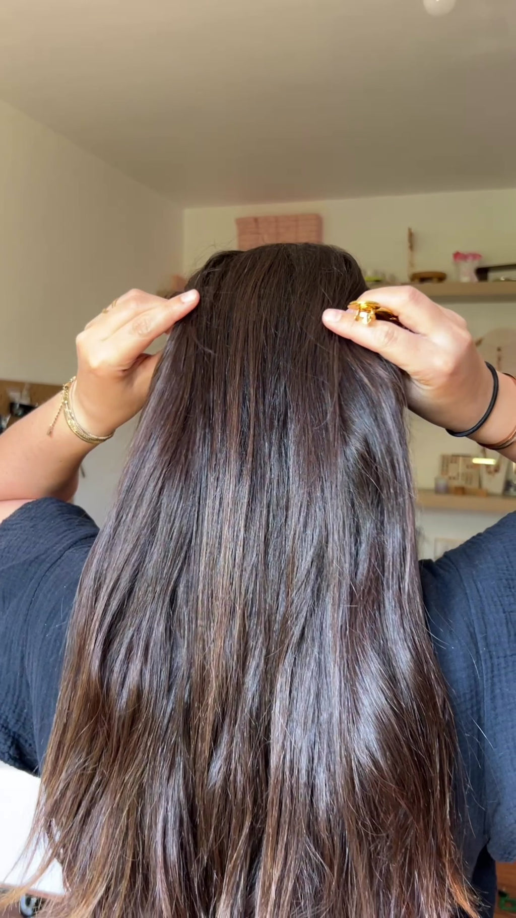 Barrettes colorées en argile polymère